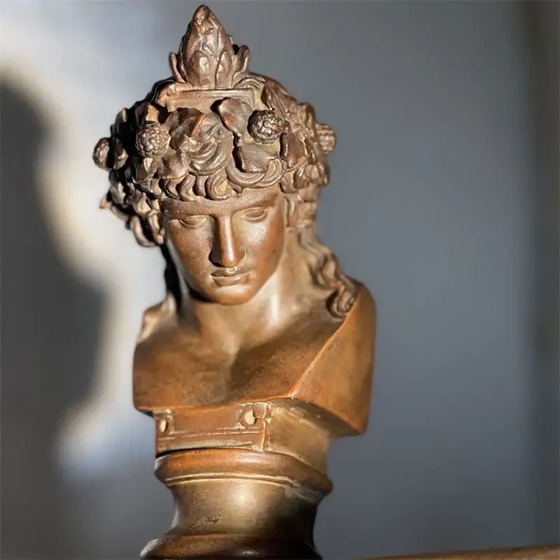 Dionysos grec – buste antique finition bronze