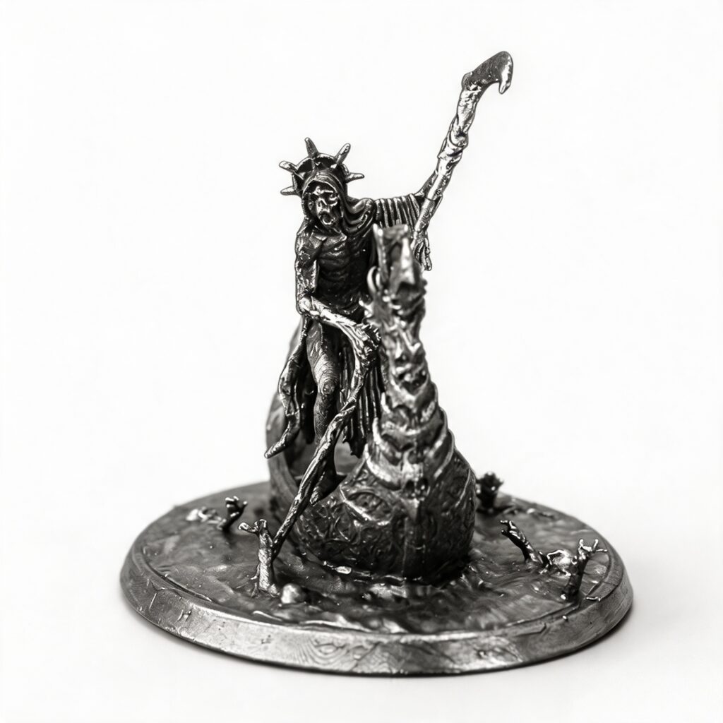 Statuette du gardien des mers fantastiques
