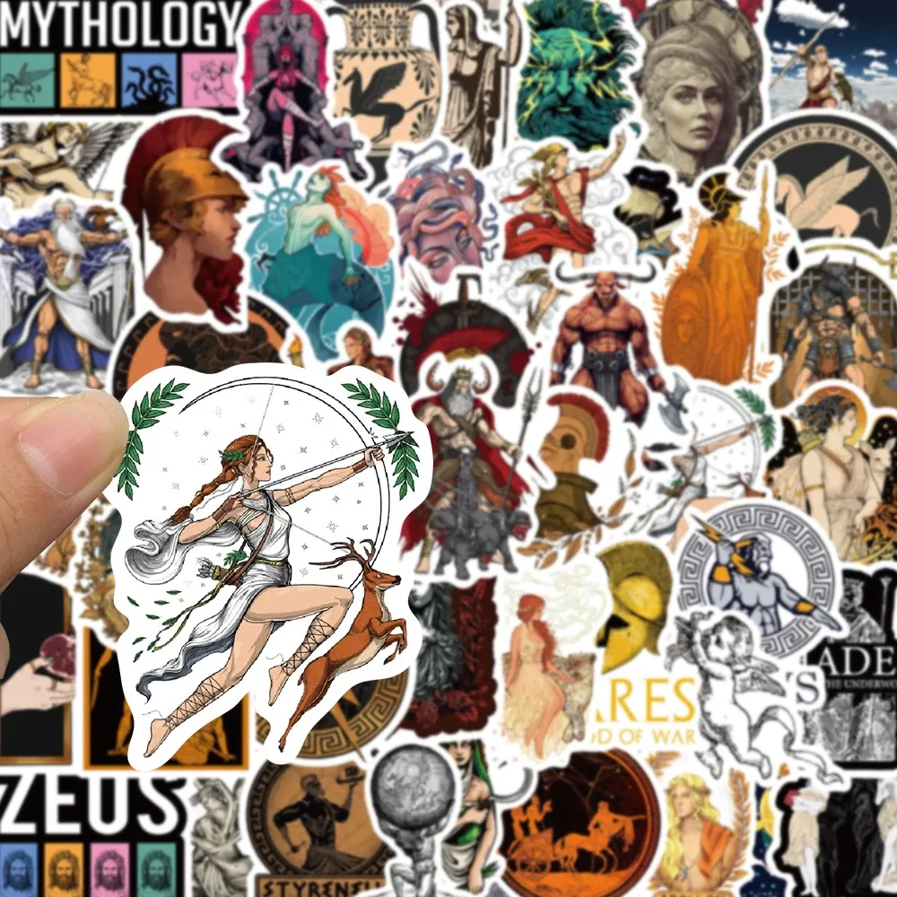 Stickers de mythologie grecque – dieux, héros et figures antiques