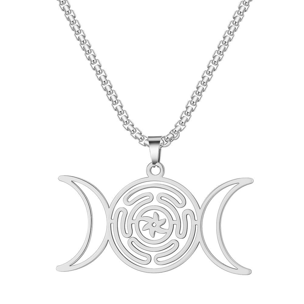 Collier Triple Lune d’Hécate