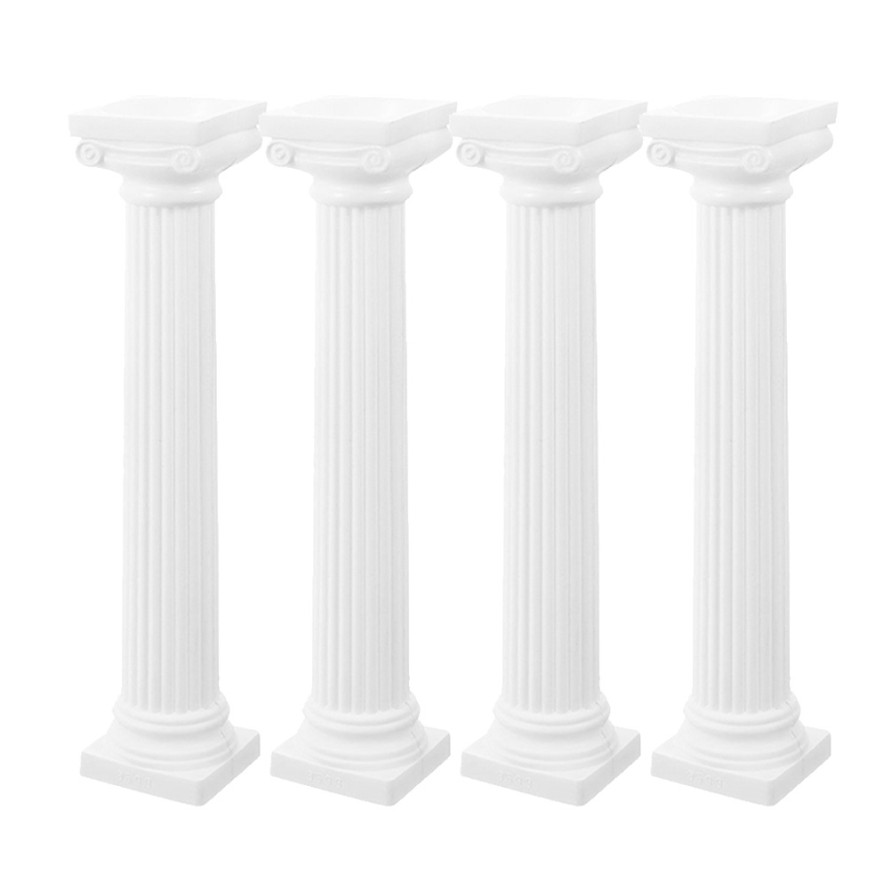 Set 4 piliers romains miniatures - decor de table et entree