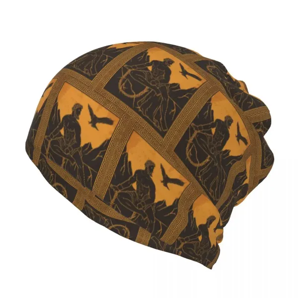 Tour de cou Prométhée – foulard multifonction aux motifs grecs