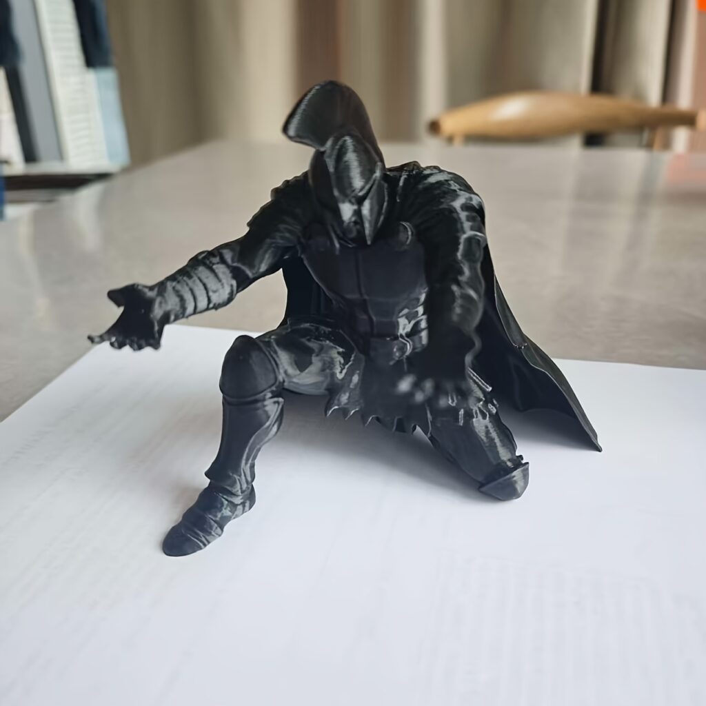 Porte-stylo guerrier spartiate noir