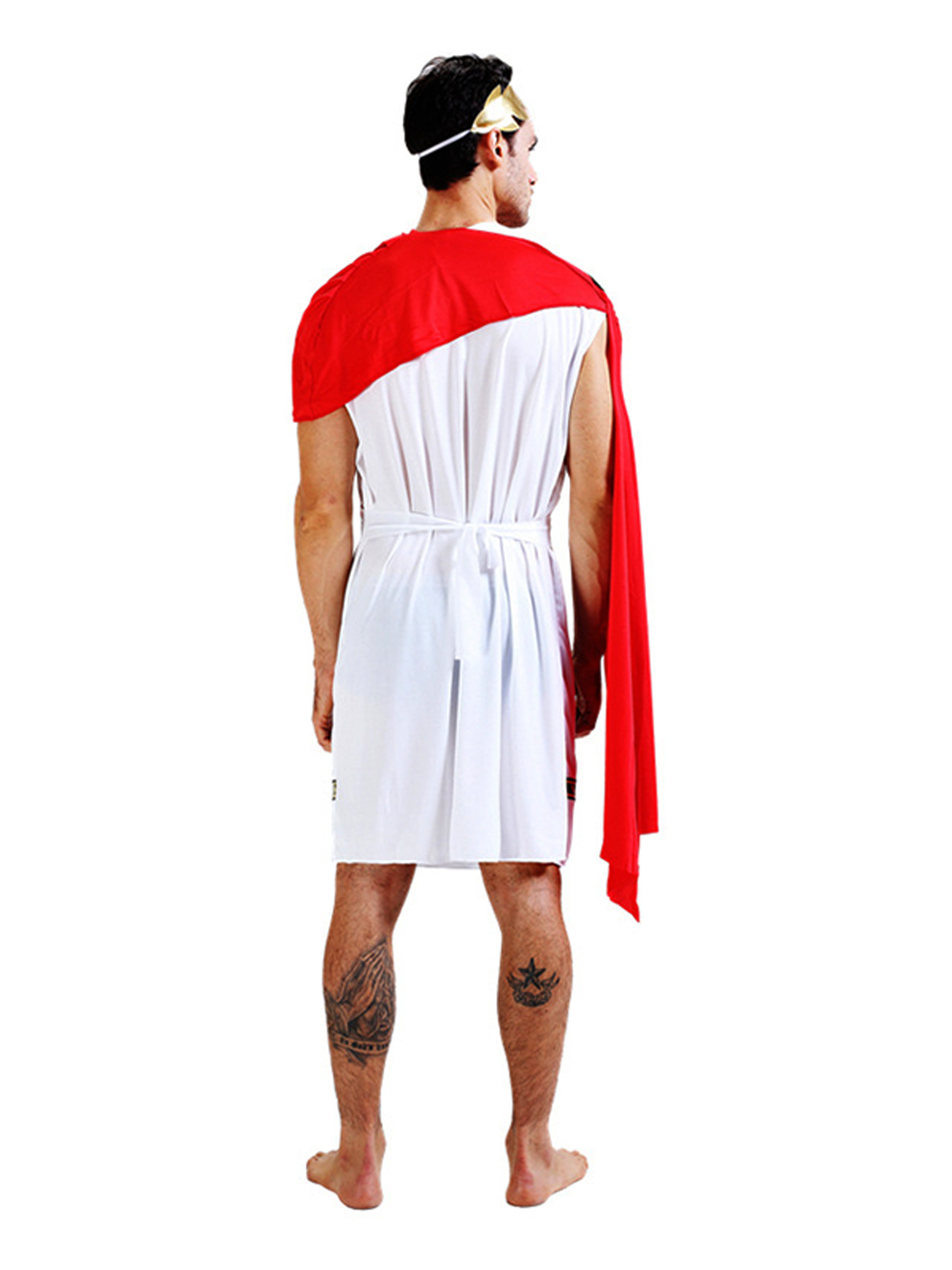 Costume grec et romain pour homme – tunique cape et couvre-chef – Image 2