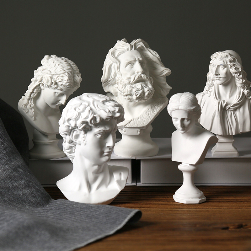 Buste de David scandinave - sculpture decorative